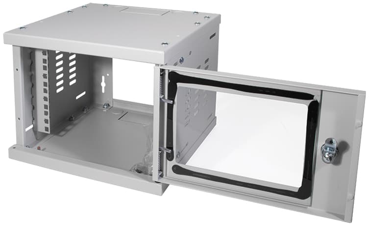 Logilink 10,  Wandverteiler Soho, Montiert, 4 He, Lichtgrau