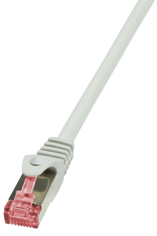 Logilink Patchkabel, Kat. 6, S/Ftp, 15,0 M, Grau
