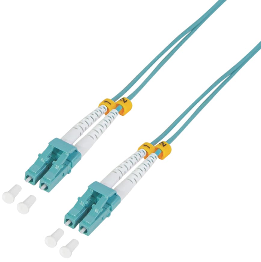 Logilink Lwl Patchkabel, Lc-Duplex - Lc-Duplex, Om3, 1,0 M