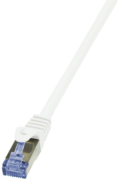 Logilink Patchkabel Primeline, Kat. 6a, S/Ftp, 20,0 M, Weiß