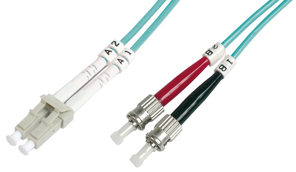 Digitus Lwl Patchkabel, 2 X St - Lc-Duplex, Om3, 10,0 M