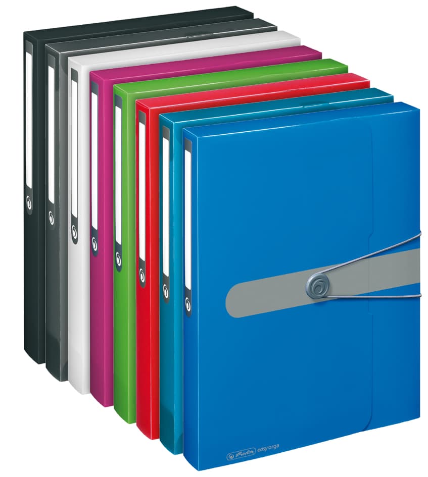 Herlitz Sammelbox Easy Orga To Go, Din A4, Weiß Transparent