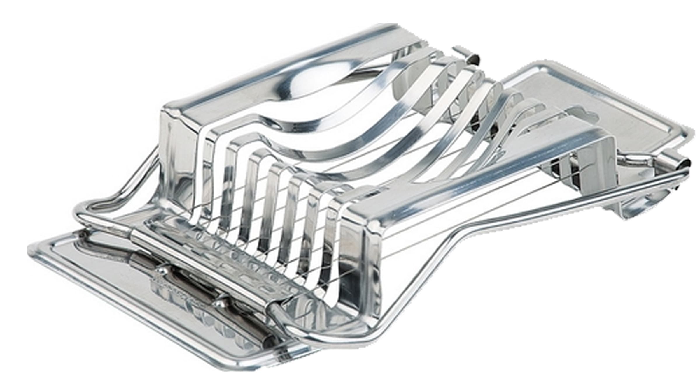 Aps Eierschneider, Aus Edelstahl, Silber