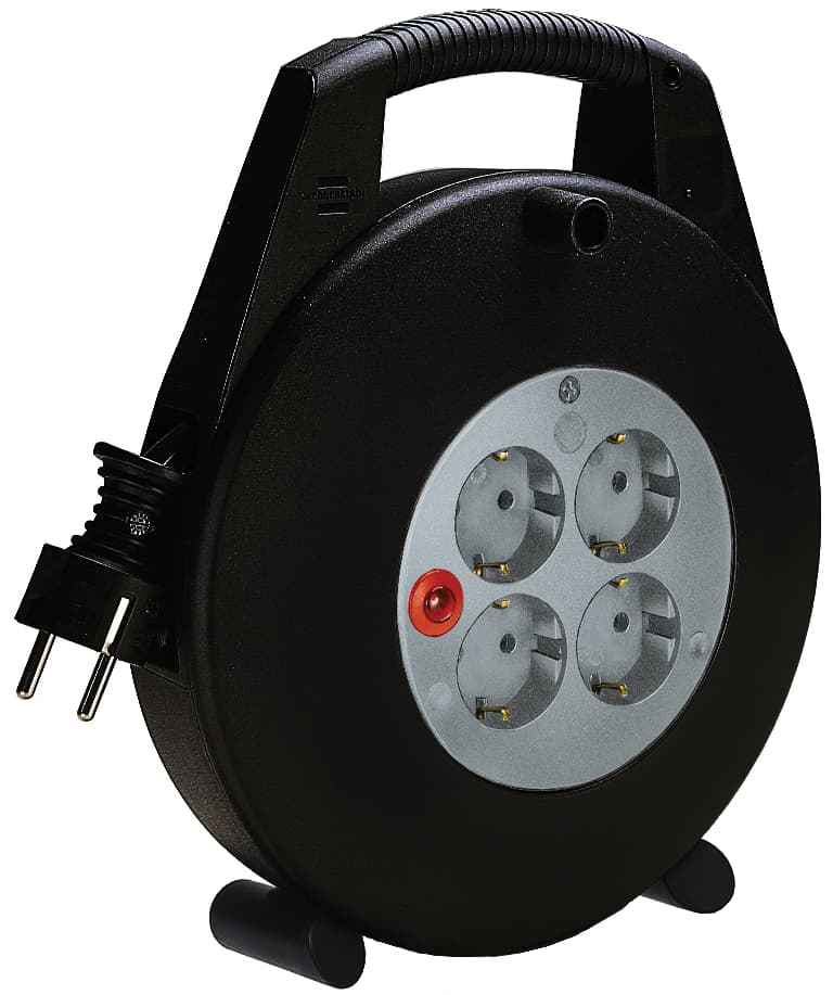 Brennenstuhl Kabelbox Vario-Line, Schwarz, Kabel: 5 M