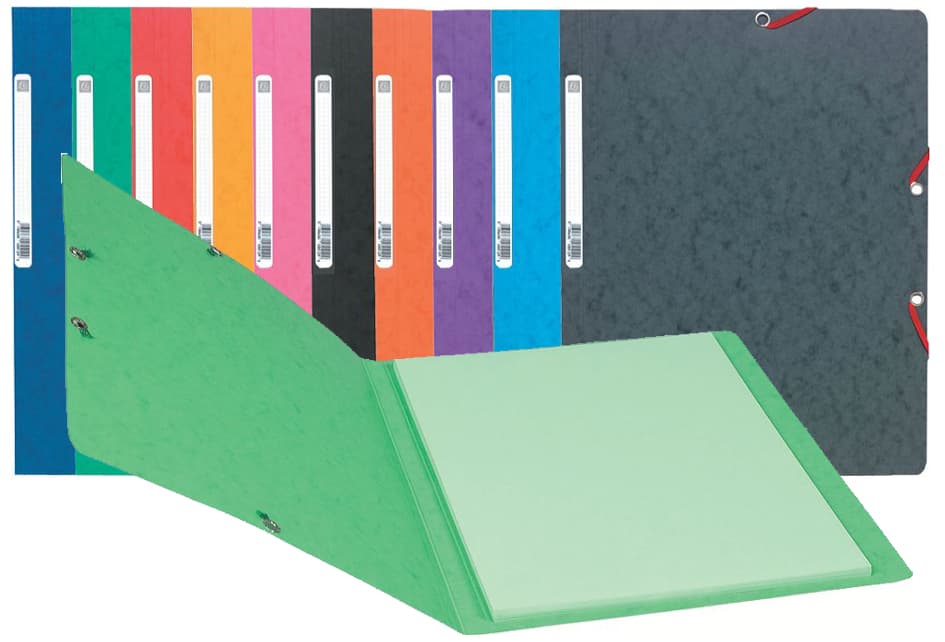 Exacompta Eckspannermappe, Din A4, Karton, Lila
