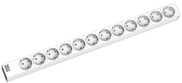 Bachmann 19, Steckdosenleiste , Zero-U Space, , 12-Fach