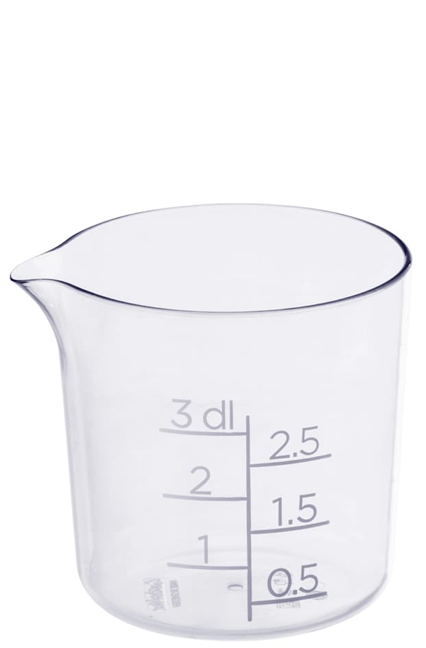 Gastromax Messbecher, 0,3 Liter, Transparent