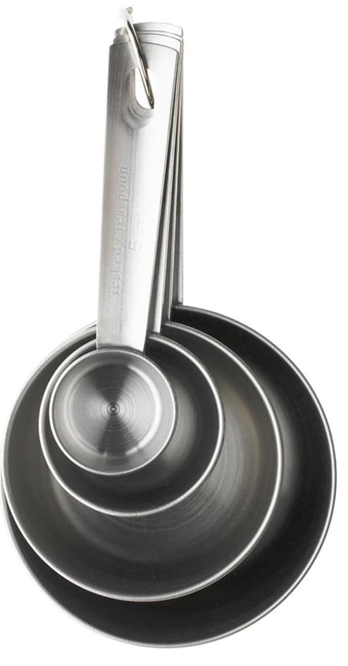 Gastromax Messlöffel, Edelstahl, 4er Set