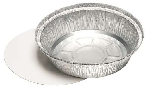 Starpak Aluminium-Schale Rund, Mit Deckel, 770 Ml