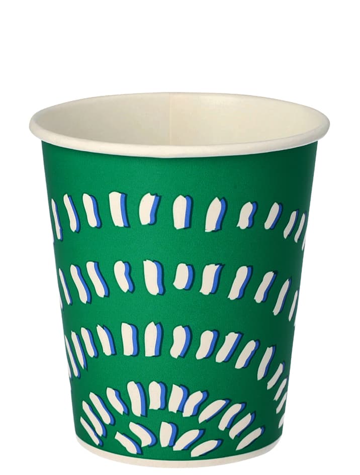 Starpak Papp-Trinkbecher, 0,2 L, Grün, 100er