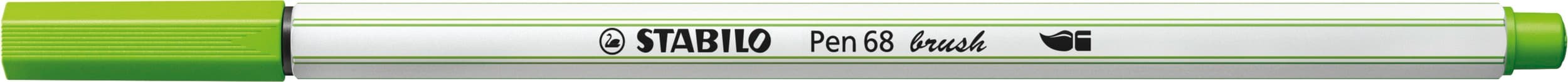 Stabilo Pinselstift Pen 68 Brush, Laubgrün