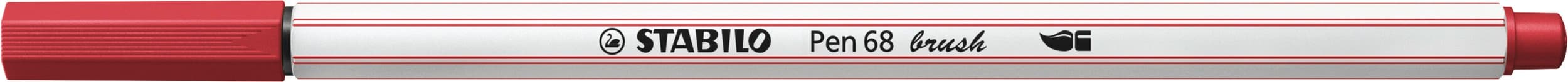 Stabilo Pinselstift Pen 68 Brush, Dunkelrot