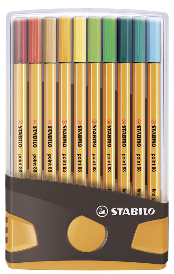 Stabilo Fineliner Point 88, 20er Colorparade