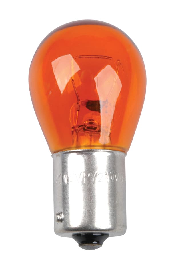 Cartrend Kugellampe, 12 Volt, 21 Watt, Gelb, Inhalt: 2 Stück