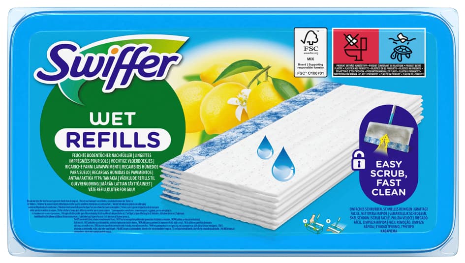 Swiffer Feuchte Bodenwischtücher Wet, Nachfüllpackung