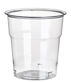 Starpak Kunststoff-Trinkbecher Ps, 0,1 L, Glasklar, 50er