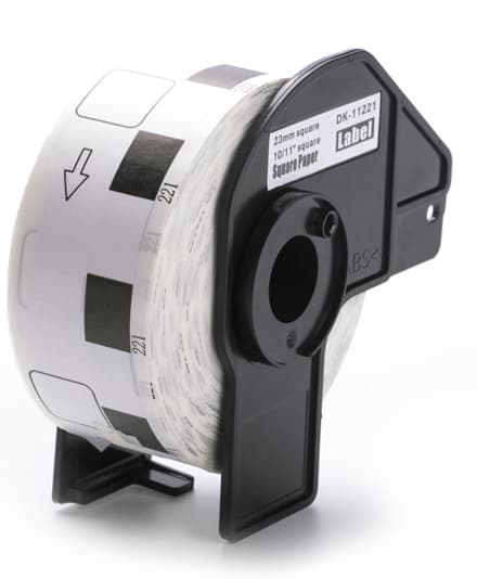 Rillprint Rollenetiketten, 29 X 90 Mm, Weiß, Permanent