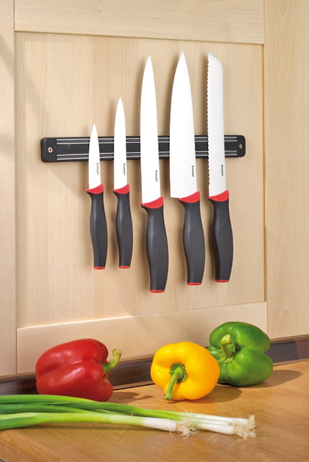 Esmeyer Messerset, 5-Teilig, Mit Magnetischer Hängeleiste
