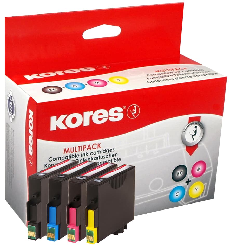 Kores Multi-Pack Tinte G1607kit Ersetzt Epson T0711-T0714