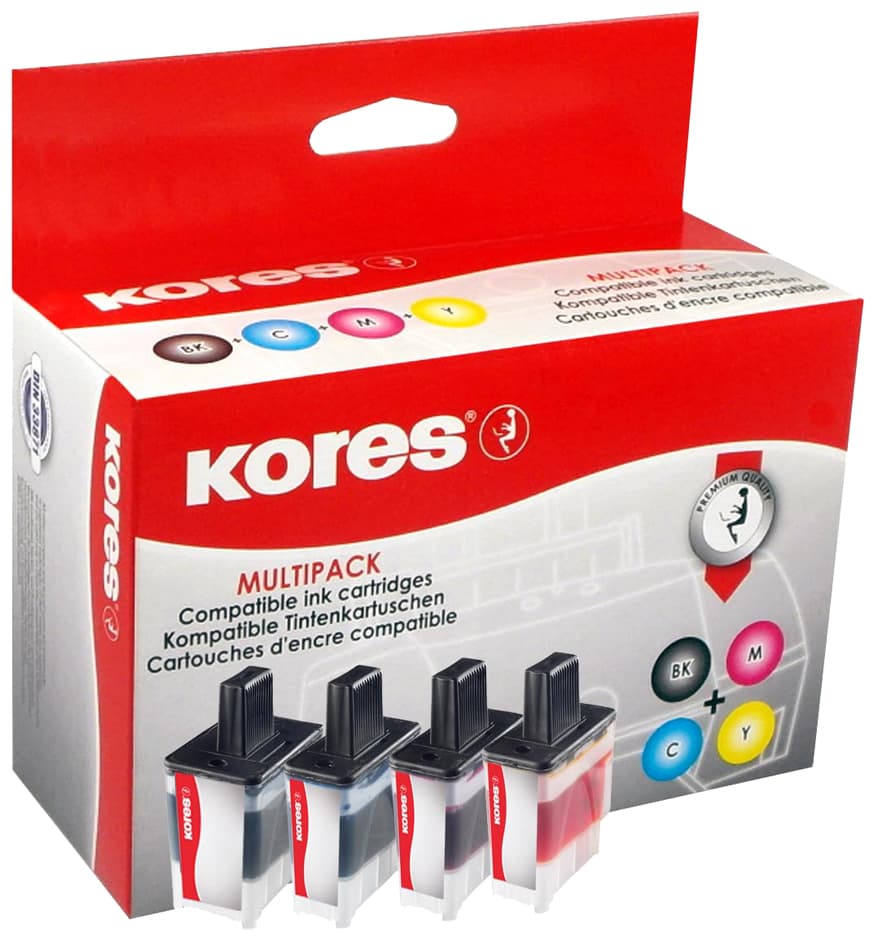 Kores Multi-Pack Tinte G1524kit Ersetzt Brother Lc-1220/