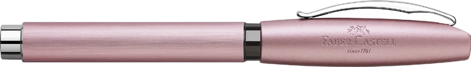 Faber-Castell Füllhalter Essentio Aluminium, Blau, F