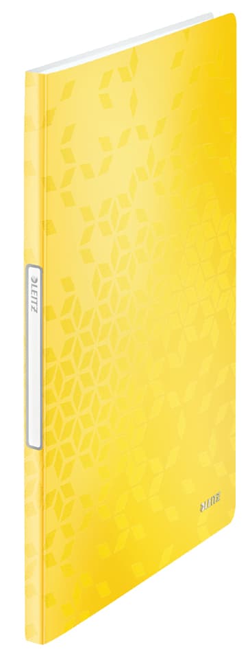 Leitz Sichtbuch Wow, A4, Pp, Mit 20 Hüllen, Gelb