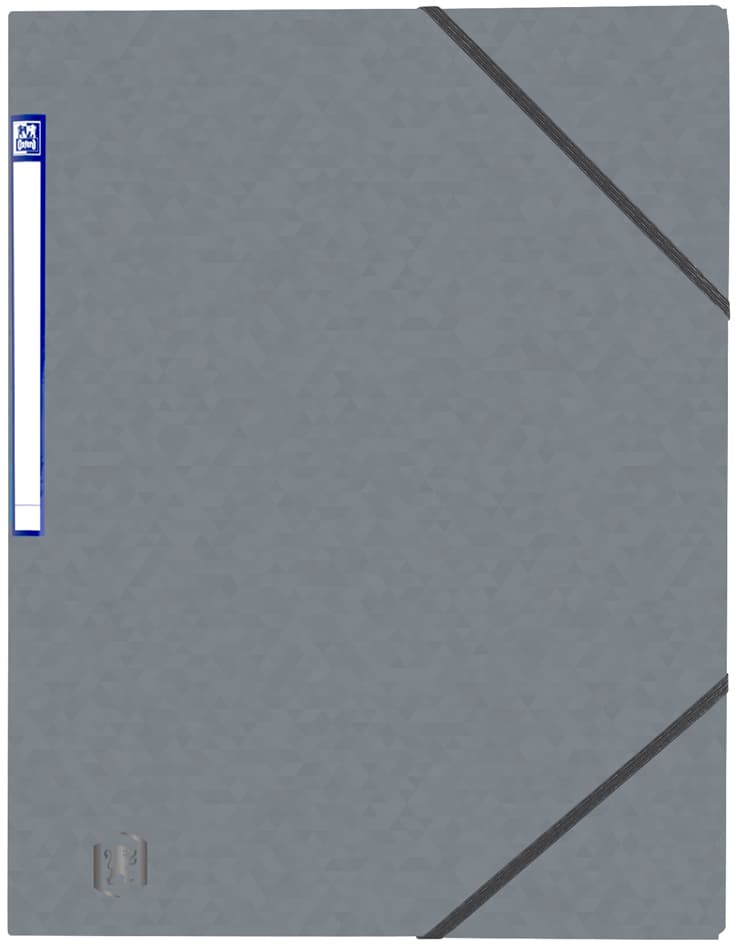 Oxford Eckspannermappe Top File+, Din A4, Grau