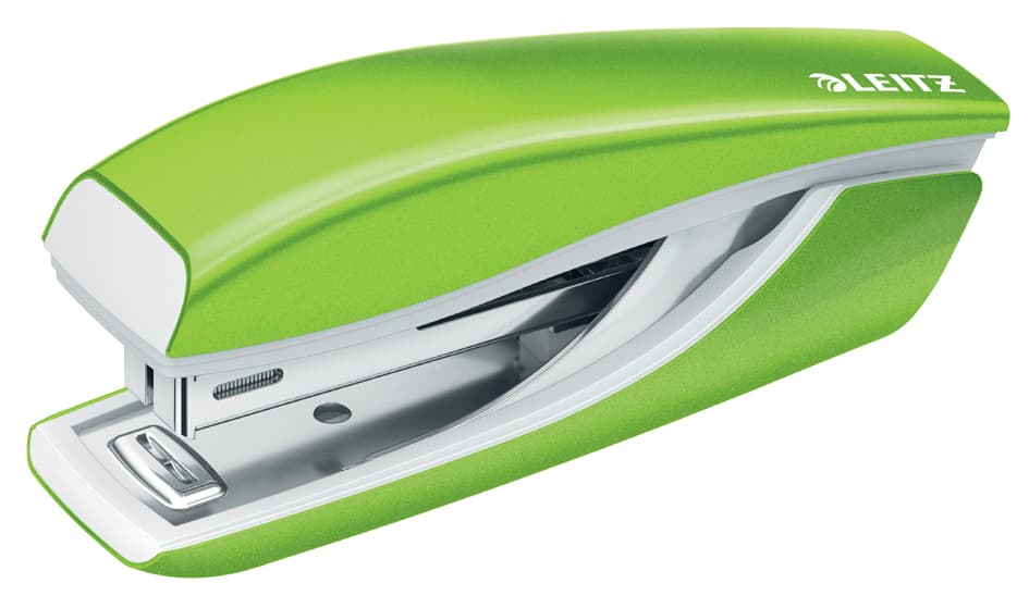 Leitz Mini-Heftgerät Nexxt Wow 5528, Grün, Im Karton