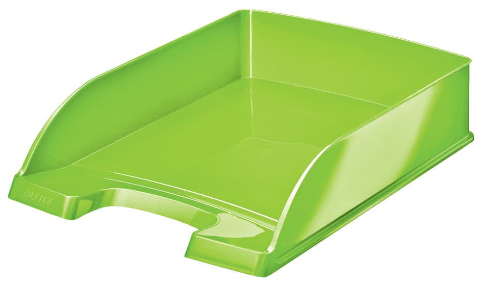 Leitz Briefablage Plus Wow, A4, Polystyrol, Grün