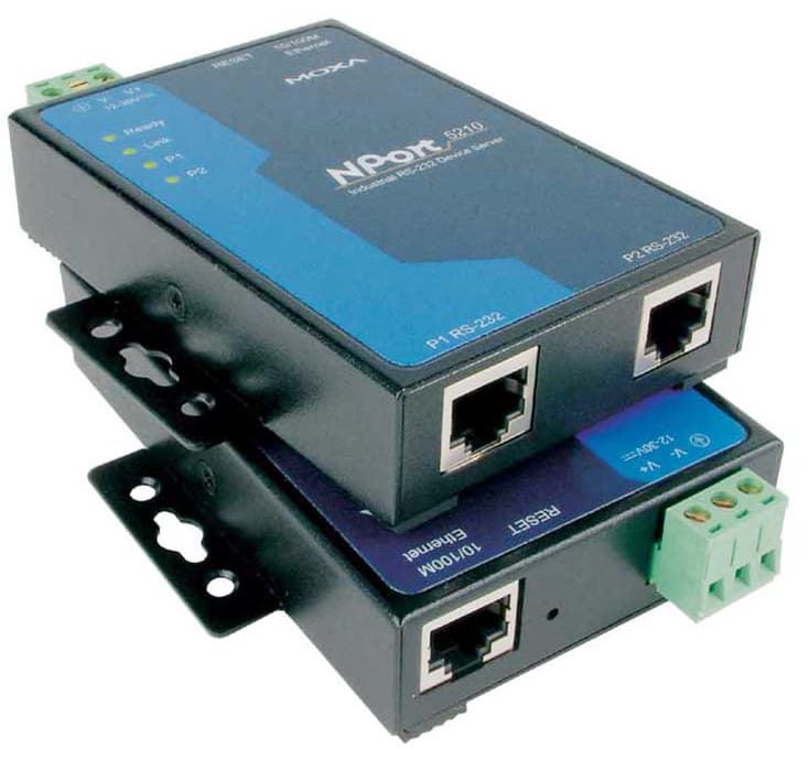 Moxa Industrial Ethernet Hutschienenbefestigung Für