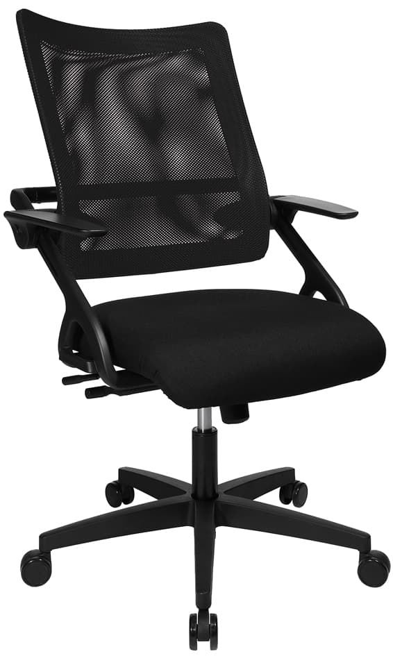 Topstar Bürodrehstuhl , New S, Move, , Schwarz / Rot