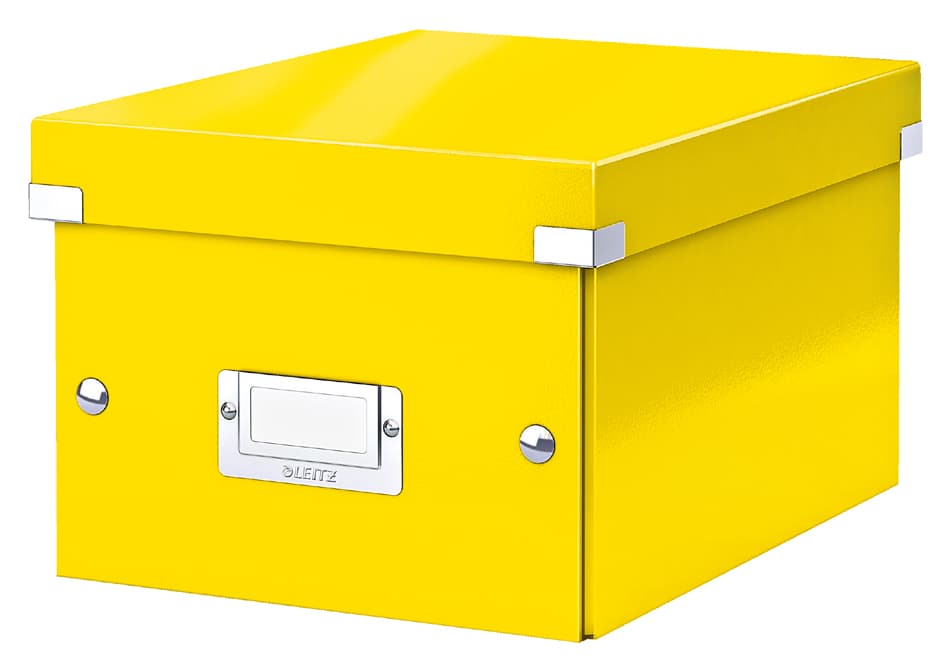 Leitz Ablagebox Click & Store Wow, Din A5, Gelb