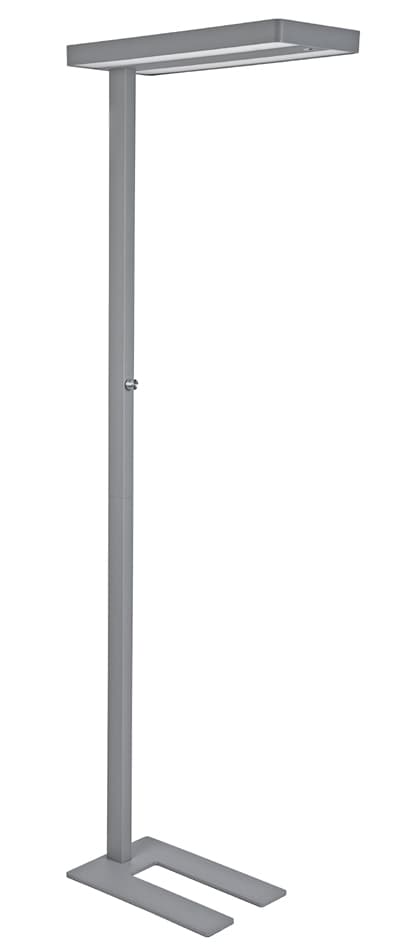 Maul Led-Stehleuchte Mauljuvis, Dimmbar, Silber, Standfuß