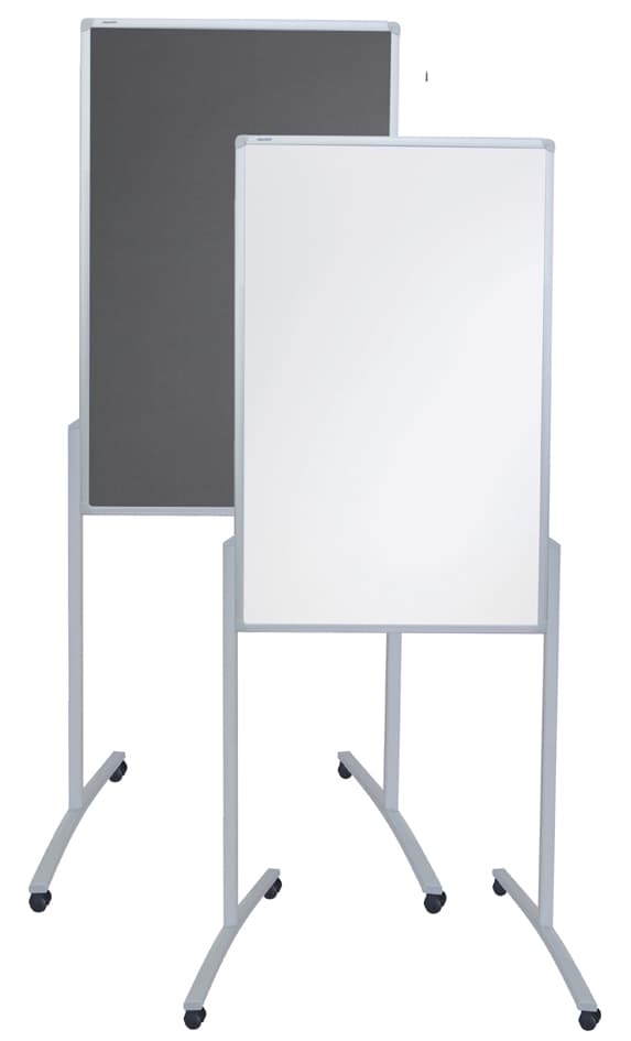 Franken Kombi-Flipchart Pro, (B)760 X (H)1.210 Mm, Grau