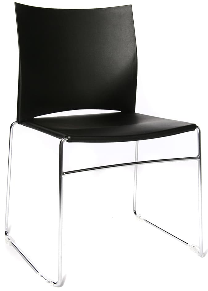 Topstar Besucherstuhl , W-Chair, , Schwarz