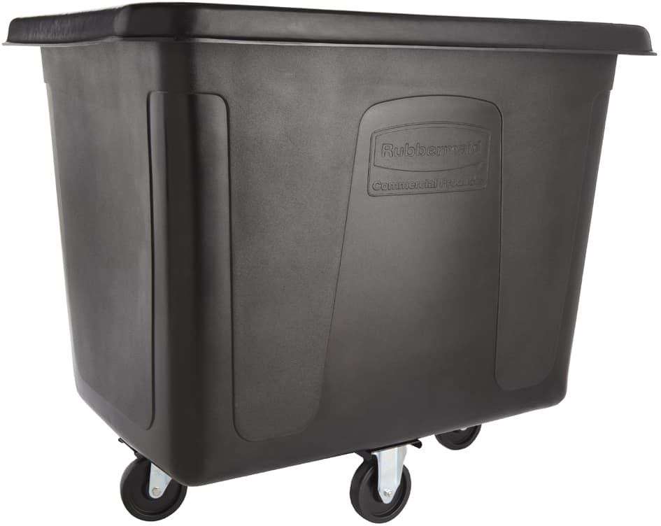 Rubbermaid Transportwagen Cube Truck 0,2 M3, Schwarz