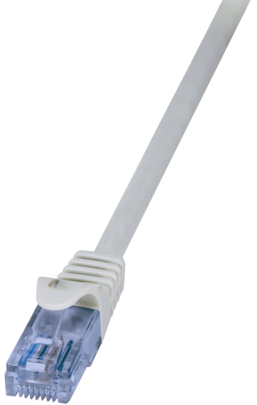 Logilink Patchkabel Econline, Kat. 6a, U/Utp, 0,25 M, Grau