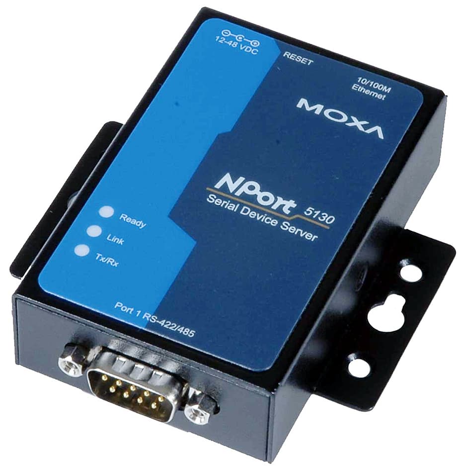 Moxa Serial Device Server, 1 Port, Rs-422/485, Nport-5130