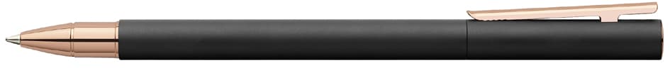 Faber-Castell Tintenroller Neo Slim Metall, Schwarz/Rosé
