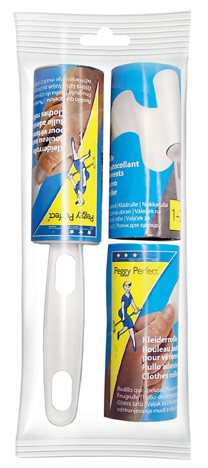 Peggy Perfect Fussel-Roller Mit Griff, Inkl. 2 Ersatzrollen