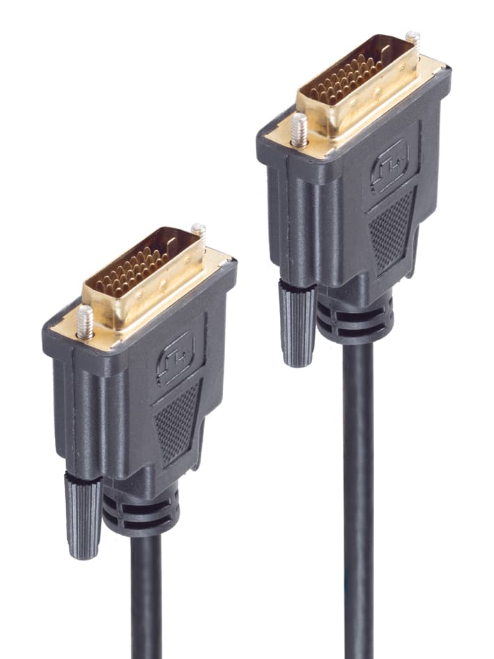 Shiverpeaks Basic-S Dvi Kabel, Dvi-D 24+1 Stecker -
