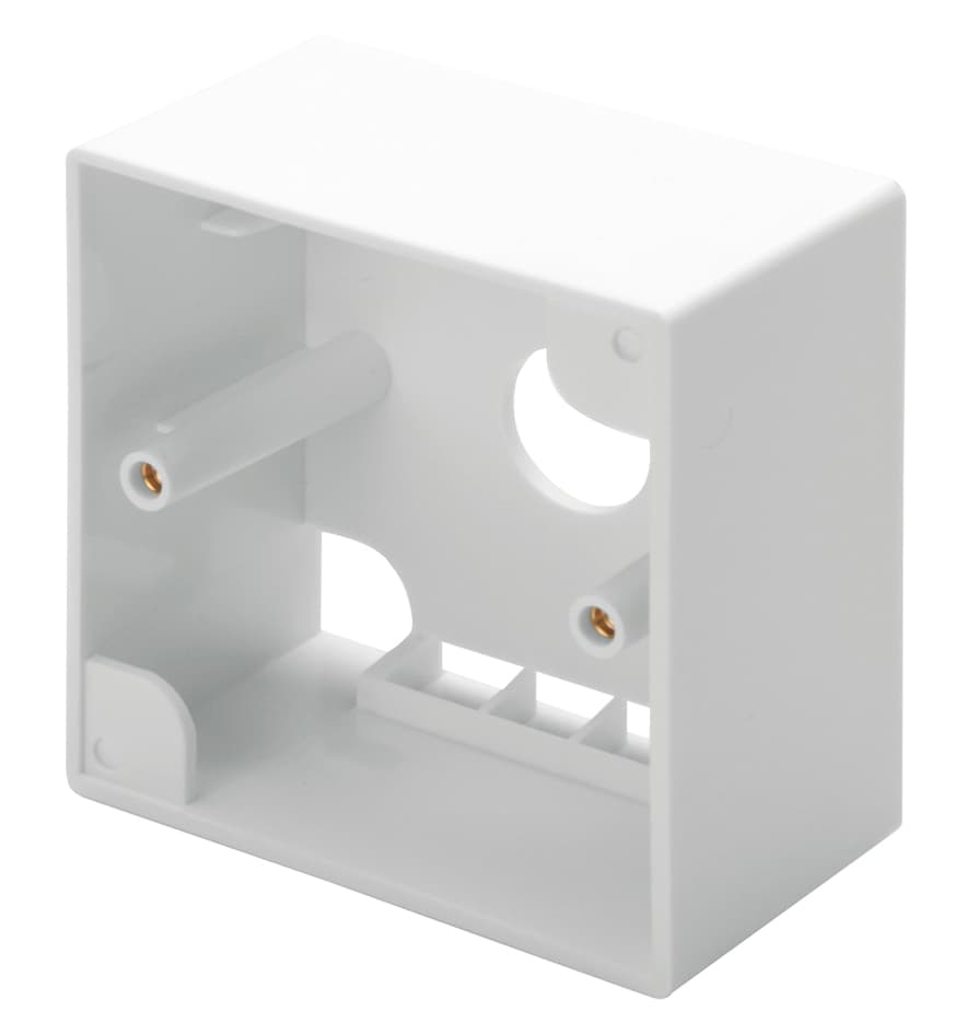 Digitus Aufputzrahmen Für Keystone Module, Reinweiß Ral9010