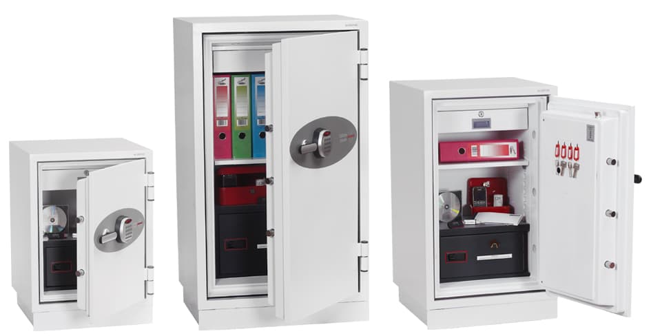 Phoenix Datenschutz-Tresor Datacombi Ds2501e, Signalweiß
