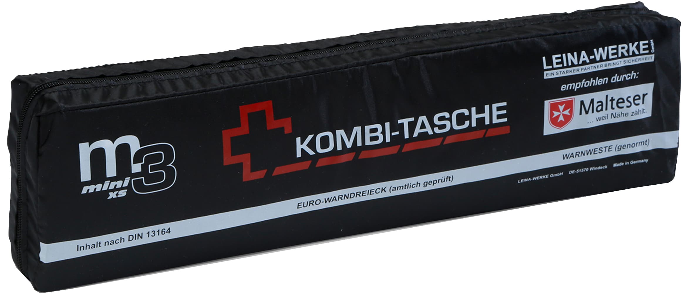Leina Kfz-Mini-Kombitasche M3 Xs, Inhalt Din 13164
