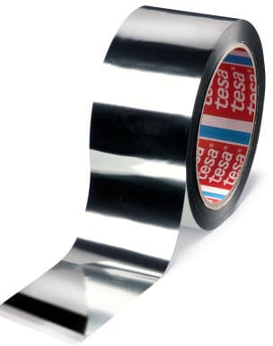 Tesa Industrie-Klebefilm 4137, Silber, 50 Mm X 66 M