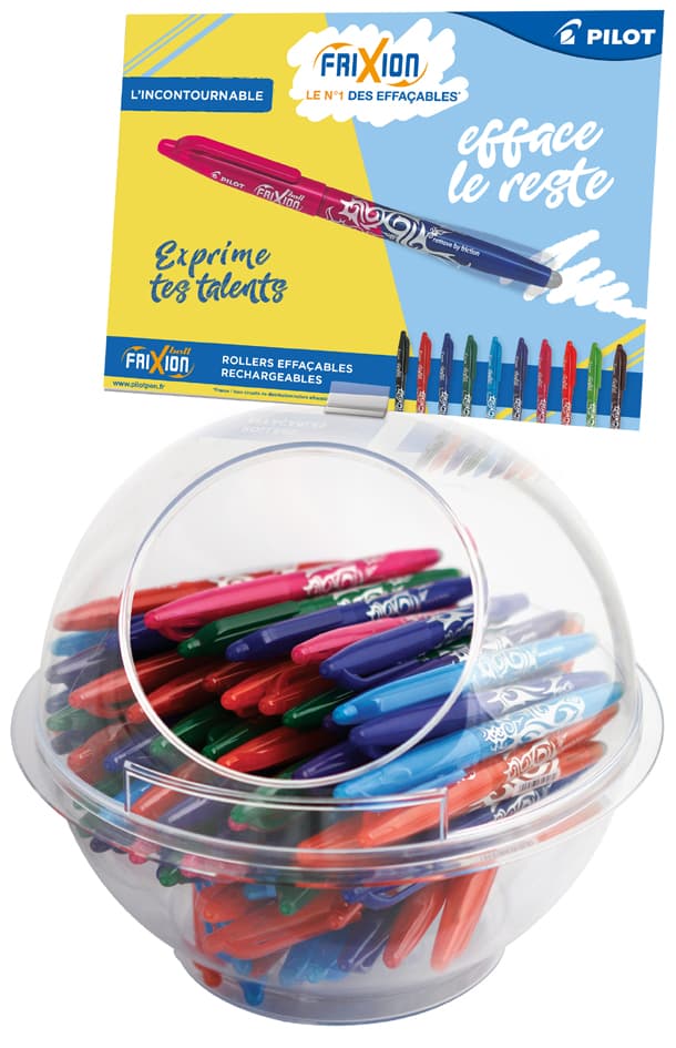 Pilot Tintenroller Frixion Ball 07, 108er Display
