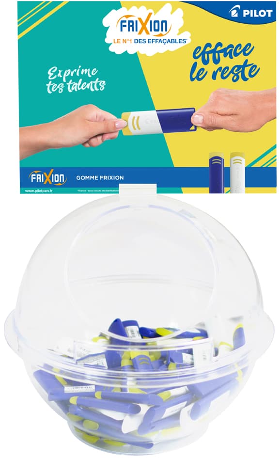 Pilot Kunststoff-Radierer Frixion, 96er Display