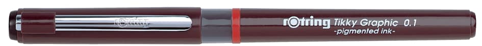 Rotring Tikky Graphic Faserschreiber, Strichstärke 0,3 Mm