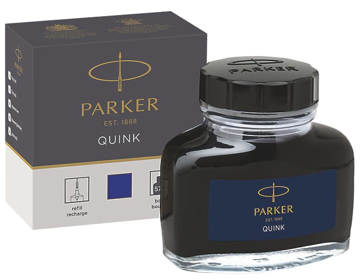 Parker Tintenflacon Quink, Inhalt: 57 Ml, Blau