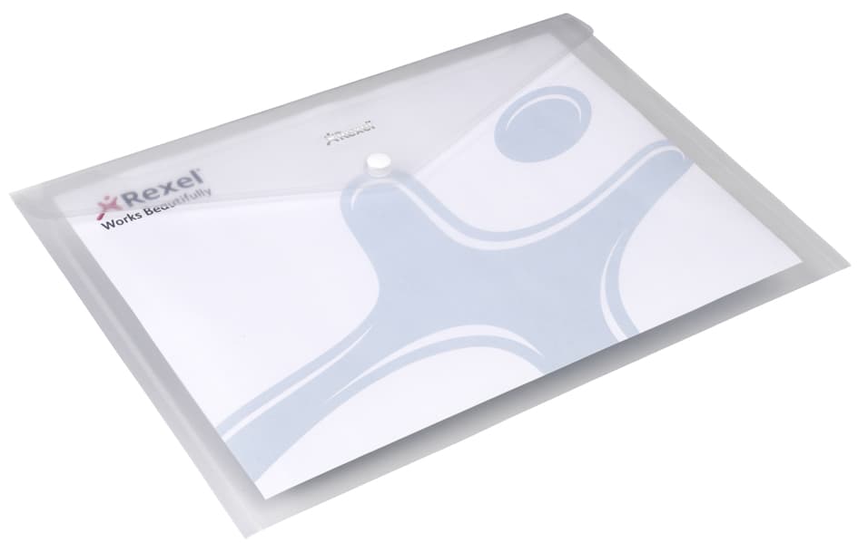 Rexel Dokumententasche, Din A5, Pp, Transparent